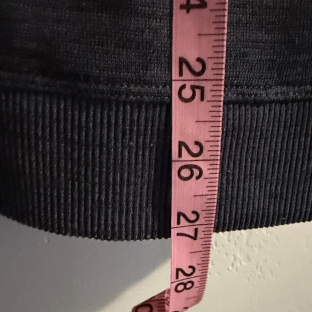 Athleta Charcoal Gray Hooded Open Front Jacket XSmall - Picture 10 of 10